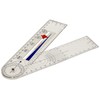 Gima - Goniometer with Pain Scale Ruler, Size 203 x