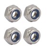 sourcingmap 4pcs M6 x 1mm Pitch Metric Thread 304 Stainless