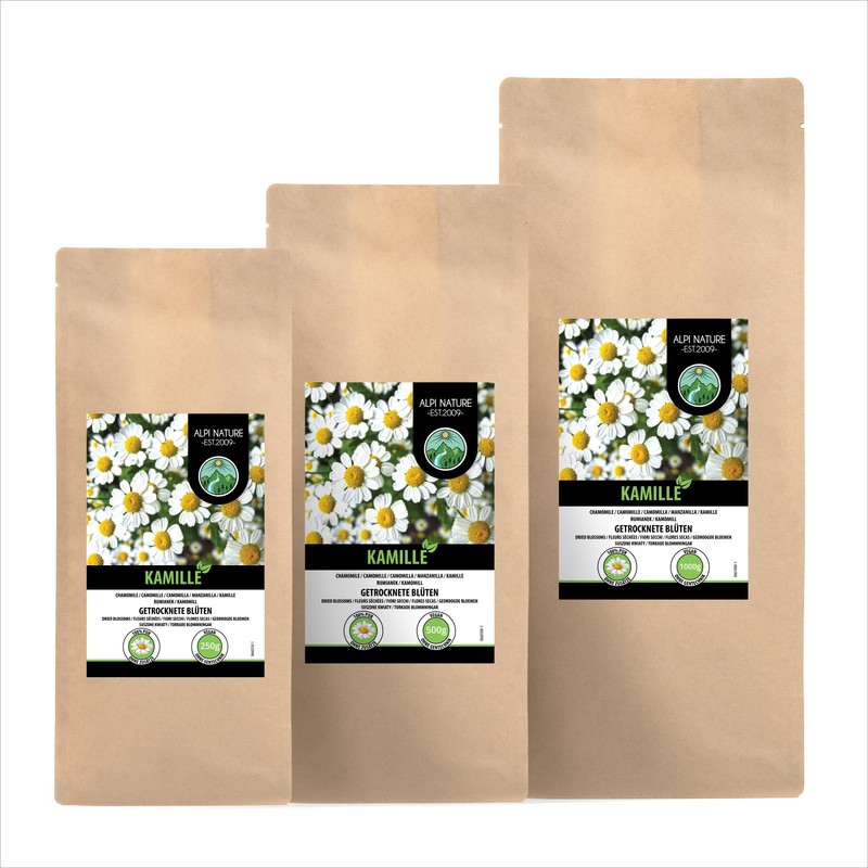 Chamomile Loose Tea made with Whole Flowers, Chamomile Infusion, Chamomile