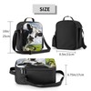 JIMOWANG Cow Insulated Lunch Bag with Shoulder Strap and Bottle