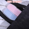 2 Pcs Portable Flatware Box, Utensil Holder Chopstick Case Simple