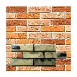 Venice Brick Mat Stamp Texturing Skin Slate Pattern Slate Seamless Texture Stamp Mat Skin Concrete Cement Stamping Tools