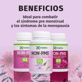 Regulador Hormonal Natural Non PMS | 30 Cápsulas | Equilibrio Femenino y Bienestar