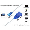 DTech 3 Feet USB to Serial Female Adapter Cable DB9