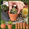 20 Pcs 0.9'' 1.2'' Terracotta Pot Small Mini Clay Pots