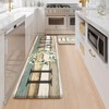 KIMODE Anti Fatigue Kitchen Mats, Farmhouse Kitchen Rugs Sets of