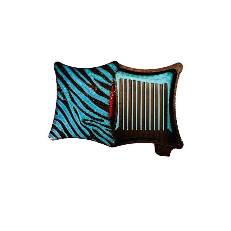 Small Ergonomic Style Diamond Art Tray- SMALL Zebra Tray:_No. 3