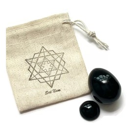 Satnam Set Ombliguera Y Huevo De Obsidiana Sanación Suelo Pelvico