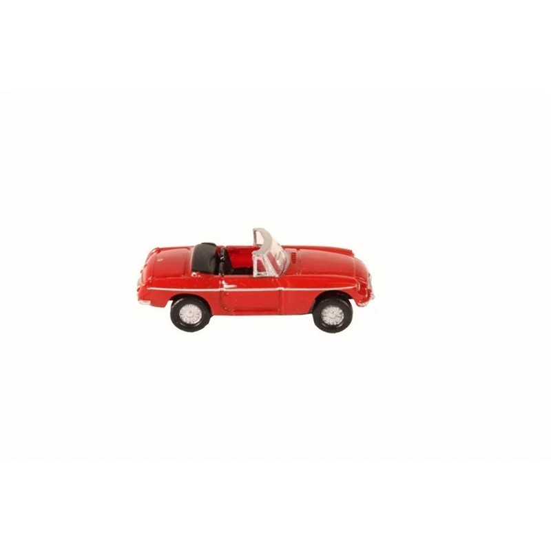 Oxford Diecast NMGB001 MGB Roadster Tartan Red