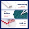 Art3dwallpanels 10 Ft Flexible Peel and Stick Trim Molding for