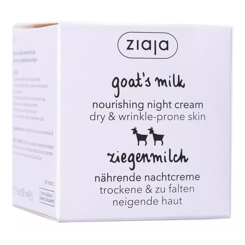Ziaja Crema De Noche De Leche De Cabra - Crema