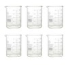 Sciencent Glass Beaker Sets (250mlX6)