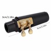 Alto Sax Saxophone ABS Mouthpiece with Cap Metal Buckle Reed