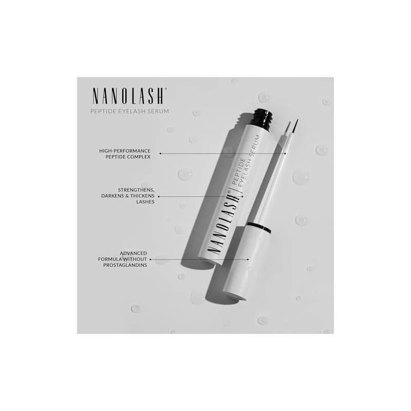 Nanolash Peptide Eyelash Serum 5ml - Longer, Thicker, Stronger Lashes