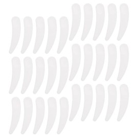 Abatelenguas de Plástico para Aplicar Crema Facial 100 Piezas, Herramientas de Maquillaje Facial y Cuidado Piel para Aplicación Uniforme en Skincare  