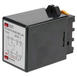 Garosa AC 220V Relays Floatless Level Switch Sensor Liquid Level Control Relay for Home Industrial 50/60hz (Black) (AFR-1 Relay),relay