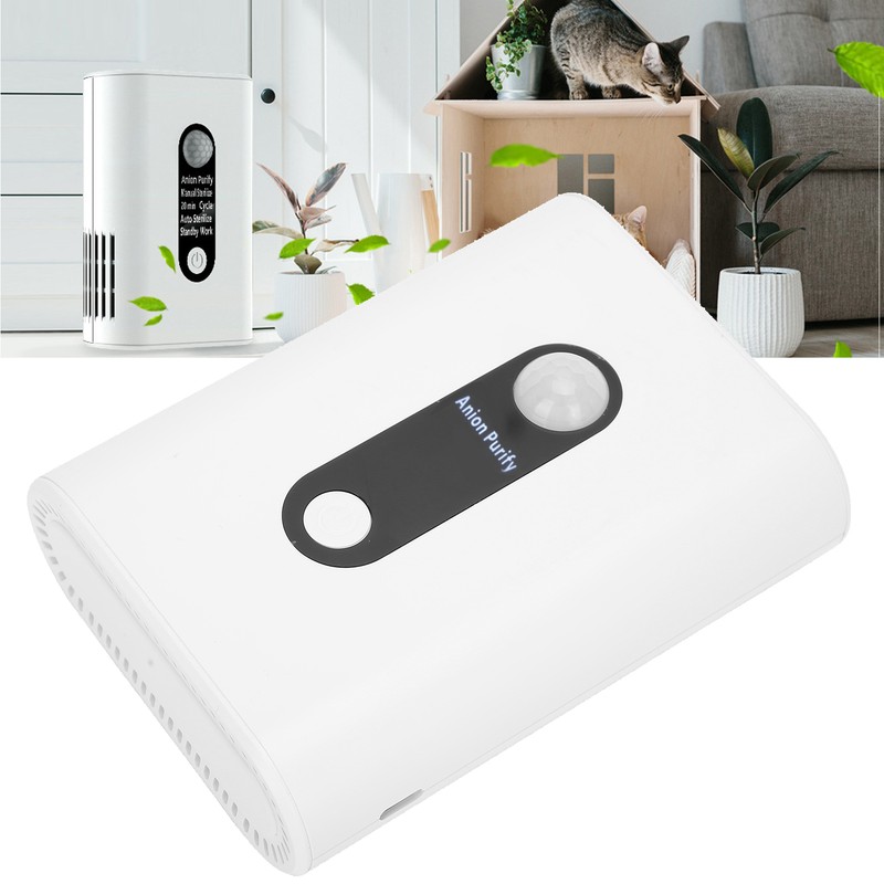 Ozone Deodorizing Cleaner Portable Intelligent Induction Air Purifier 100‑240V