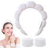 Paifeancodill Spa Headband for Women, 1 Pcs Sponge Spa Headband,