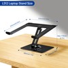 BESIGN LS12 Laptop Stand with 360° Rotating Base, Ergonomic Adjustable