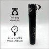 DACHS Mini Bicycle Pump with Bracket - High Pressure, Lightweight,