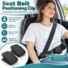 Car Seat Belt Adjuster for Shoulder Positioning – Locking Clamp