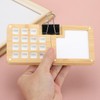 PATIKIL 15 Grids Mini Portable Palette, Wooden Sketchbook Palette, Mixing