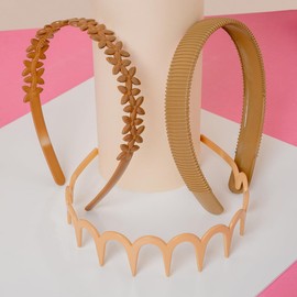 Radhu & Kabby Fancy Hair Band for Women | Stylish Headbands in Unique Patterns | Comfortable Non-Slip Design | Durable & Lightweight Hair Accessories | Fits All Age Group | 9 Pcs