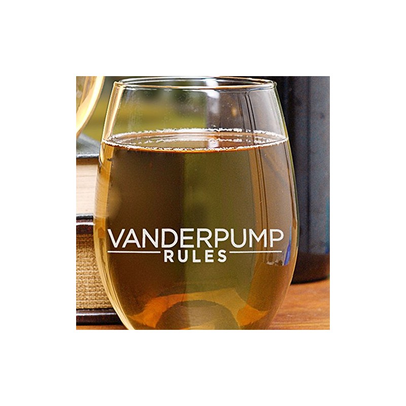 Bravo TV Vanderpump Rules Wine Glasses - Set of 2