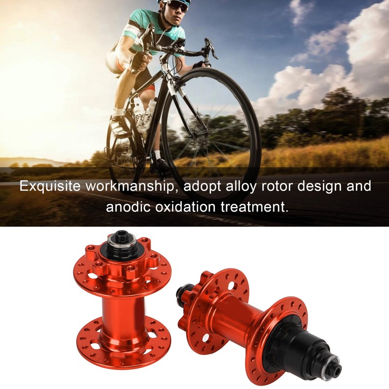 Mountain Bike Hubs Quick Release Set with 6 Claws Durable