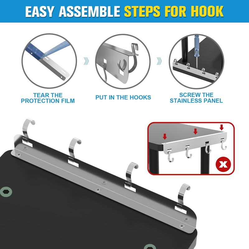 JayRex Countertop Corner Shelf, 3 Tier Shelf Moveable Organizer for