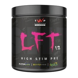 TWP Nutrition Platinum Series LFT V2, High Stim Strong Pre Workout, 390g and 30 Servings, 9 Great Flavours (Fruit Punch)