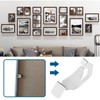 YINETTECH 12 x Picture Frame Clips Picture Hanger Clasp Artwork