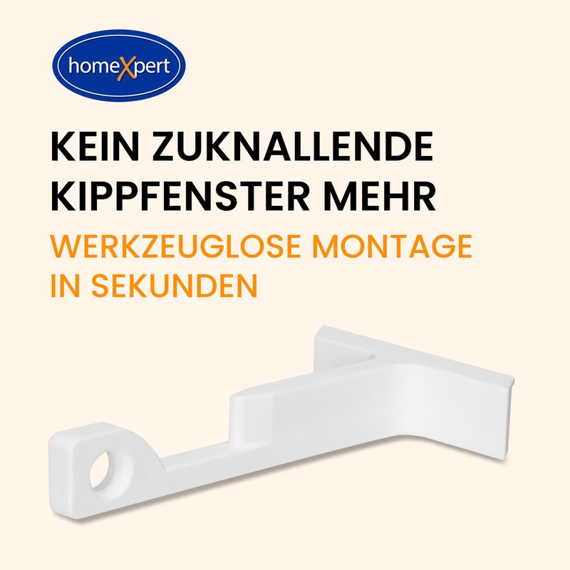 homeXpert Window Lock for Tilting Windows, Set of 6 in