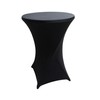 iEventStar 30 inches 32'' Highboy Cocktail Round Stretch Spandex Fitted