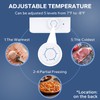 BANGSON Upright Freezer,1.1Cu.ft Mini Freezer with Removable Shelf, Single Door