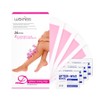 WaxKiss wax strips, 24 sheets, self-waxing tape, hair removal pad, patch, arm and leg hair, 24 pieces / 왁스키스 왁스 스트립 24매 셀프 왁싱 테이프 제모 패드 패치 팔 다리털, 24개