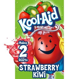 Kool-Aid Unsweetened Caffeine Free Strawberry Kiwi Zero Calories Powdered Drink Mix 192 Count Pitcher Packets