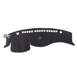 Wellvisors Black Suede Dash Mat Dashboard Cover Compatible With Infiniti Coupe Convertible G37 Q60 2008-2015 3-777IN013