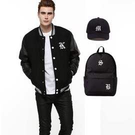 Gothic Iron on Old English Letter Patches White D 2" Embroidered Heat Transfer/Sew on Varsity Initial Vintage Alphabet Felt Letters Monogram Custom Name Patch for Clothing Letterman Jacket