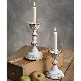 CTW Home Collection Set of Two Dapheny Tapered Candle Holders