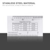 Generic String Action Ruler Gauge, Stainless Steel String Action Ruler
