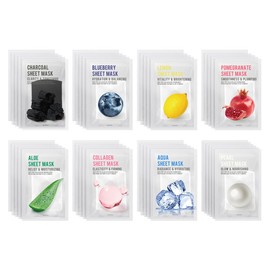 EUNYUL [PACK OF 40] Purity Sheet Mask Pack 8 types x 5 set