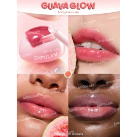 Sheglam Hydra Jelly Bálsamo Labial Hidratante - Guava Glow