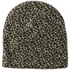 A D One AD-1106 Beanie, Leopard Print