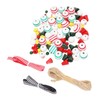 Christmas Bead Decoration Kit DIY Ornament Set Tree Hanging Decor