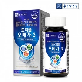 Pantothenic Acid Omega 3 Chong Kun Dang Omega 3 / 판토텐산 오메가3 종근당오메가3