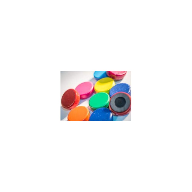 AXMA-PK10-07 - Yellow Small Magnets – Kids 10 Pack –