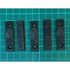 Mending Fixing Plate Brackets Straight Plastic Repair Braces 45mm 5pk