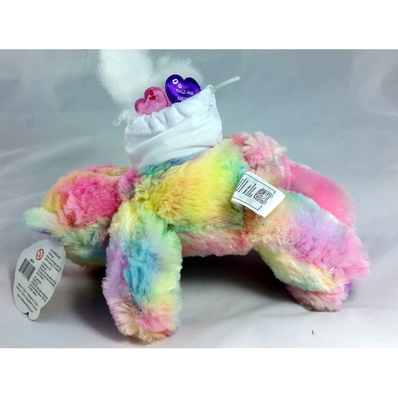 Magic Rainbow Teddy Bear - Soft Plush Toy - 25cm