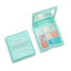 Yinrunx 9 Colors Eyeshadow Palette Portable Matte Shimmer Long-lasting Eye